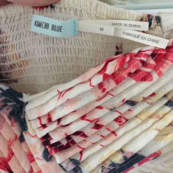 Urban Outfitters Kimchi Blue Strapless Sun Dress - Picture 4 of 8